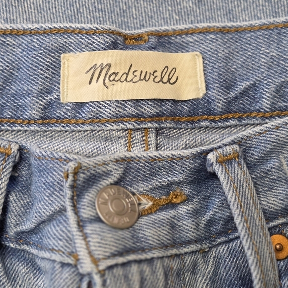 Madewell Baggy Straight Jeans Berteau Wash 27 - Picture 9 of 10